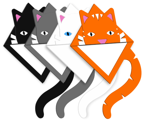 Cat bookmark
